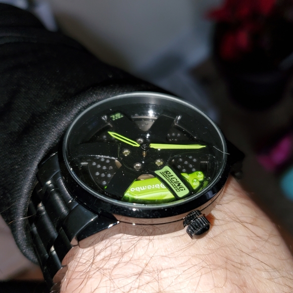 Racing Wheel Quarz Watch - Picture 2 of 3